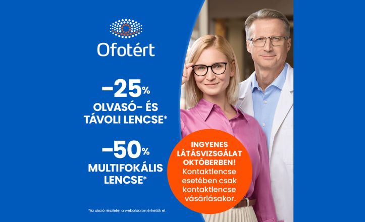 Látás hónapja az Ofotértben!