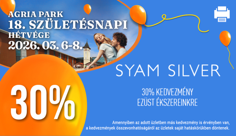 Agria Park Promociók Bevásárló Szerda Kupon
