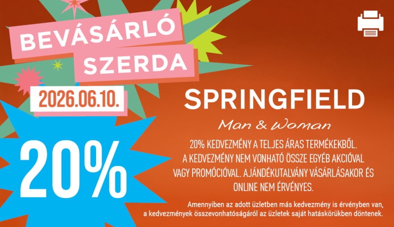 Agria Park Promociók Bevásárló Szerda Kupon