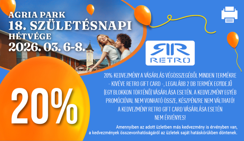 Agria Park Promociók Bevásárló Szerda Kupon