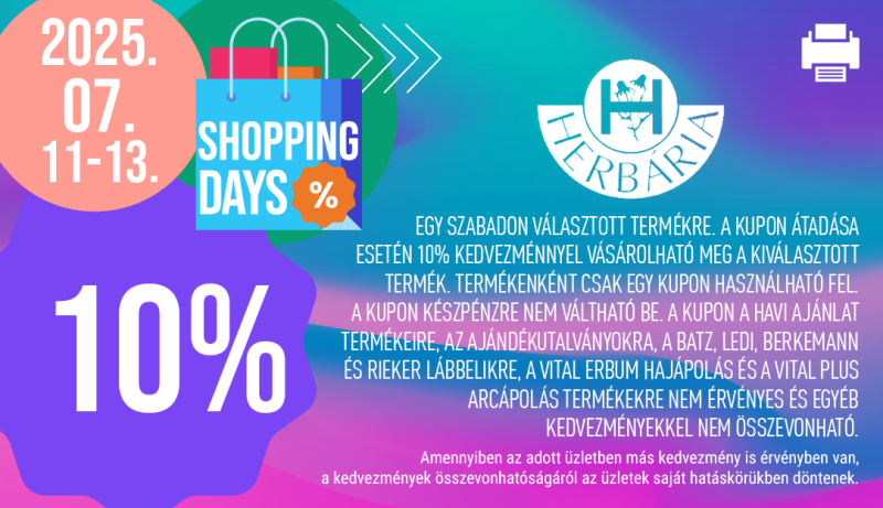 Agria Park Promociók Bevásárló Szerda Kupon