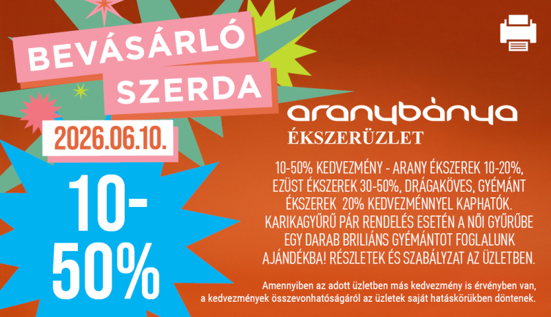 Agria Park Promociók Bevásárló Szerda Kupon