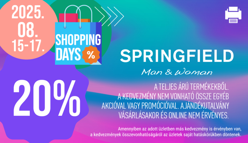 Agria Park Promociók Bevásárló Szerda Kupon