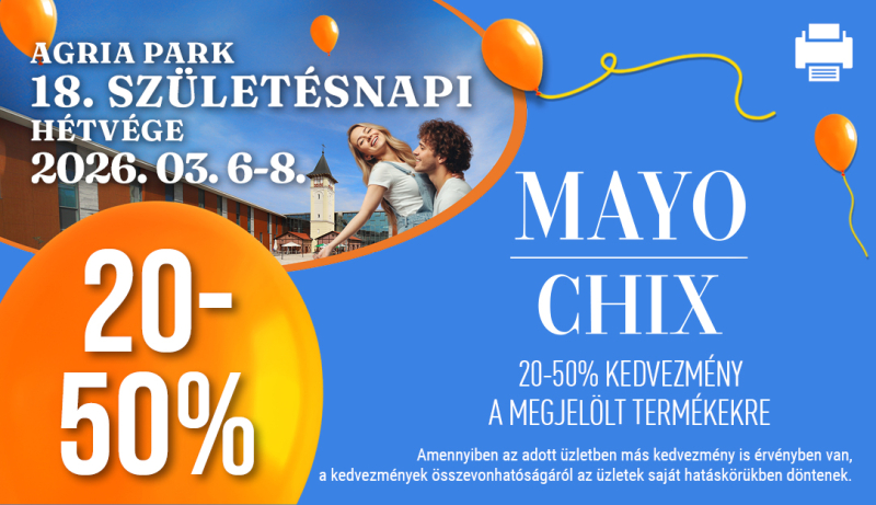 Agria Park Promociók Bevásárló Szerda Kupon
